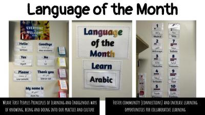 language of the month