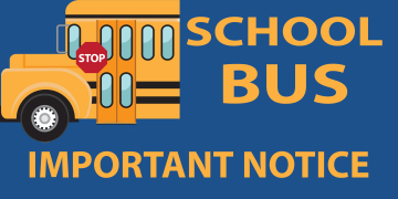 school bus notice