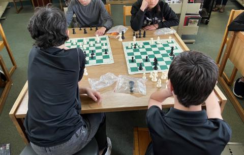  Chess Club Tournament. Supports Goal 1: To have students develop a greater sense of purpose, belonging and connection to place and people.