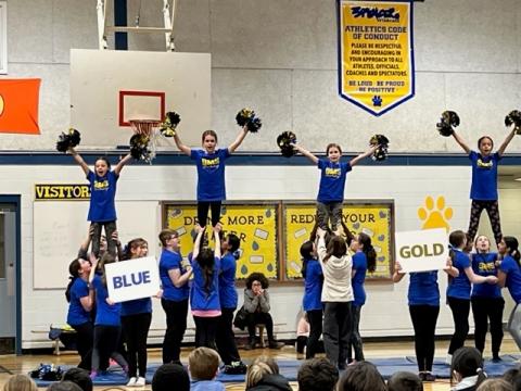 Cheer Club at Spencer.